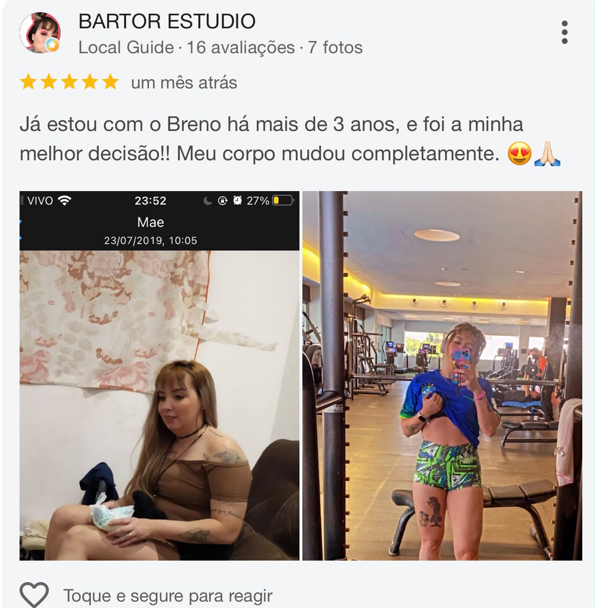 Feedback de aluno