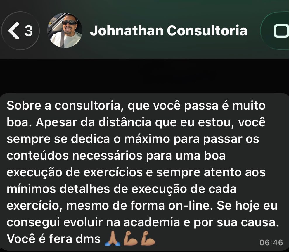 Feedback de aluno