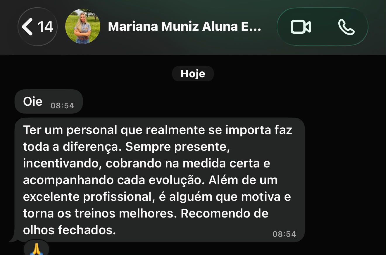 Feedback de aluno